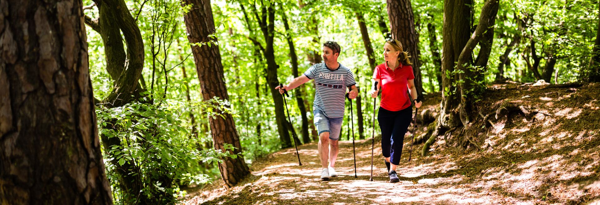 Luhačovická nordic walking - výlety