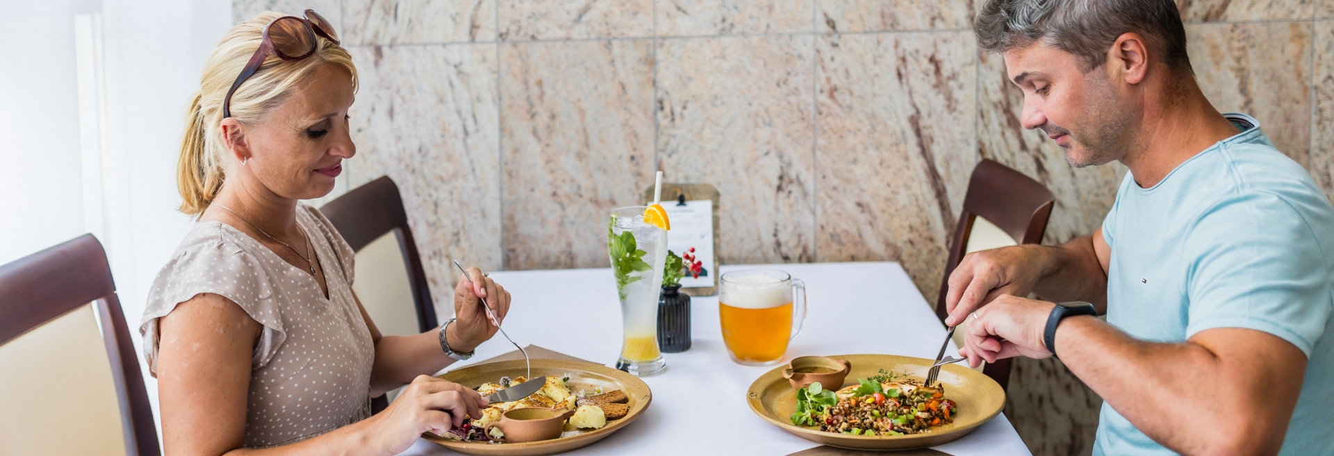 Špičková gastronomie - Lázeňský hotel NIVAMARE Luhačovice - Pozlovice