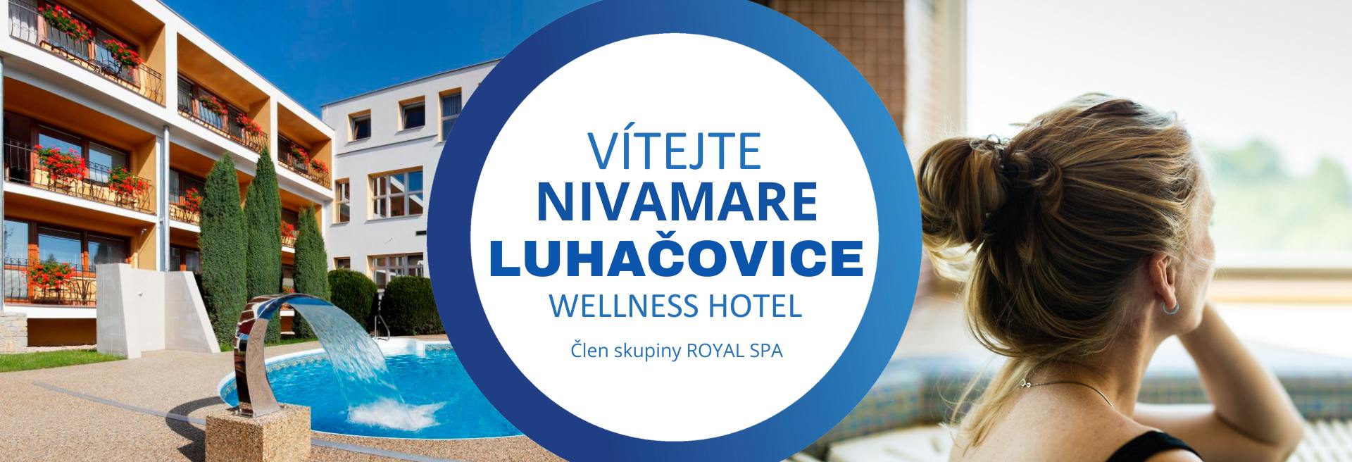 Lázeňský hotel NIVAMARE Luhačovice - Pozlovice